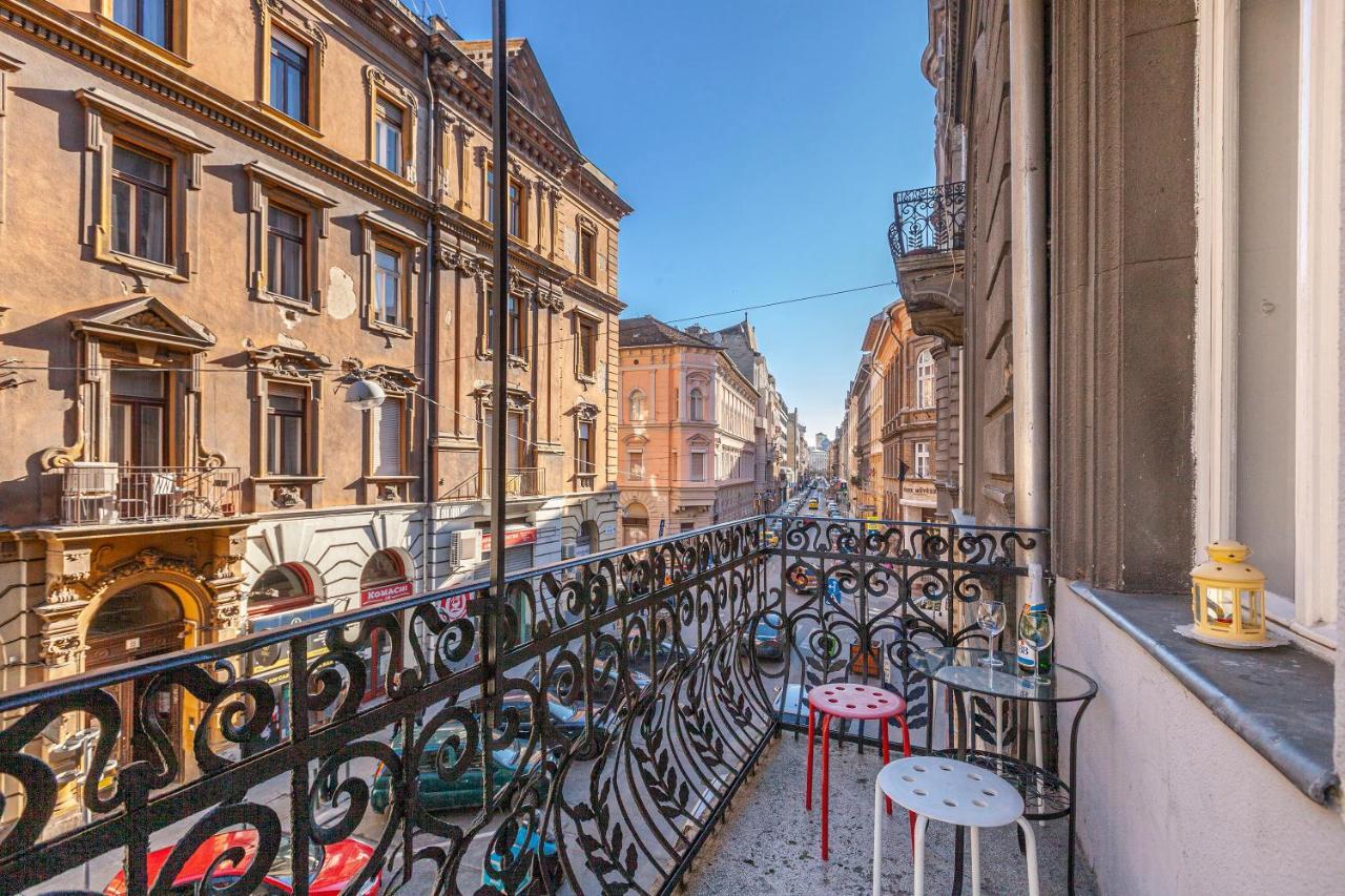 Apartamento Luxury Art Deco Flat / Big Balcony Budapest Exterior foto